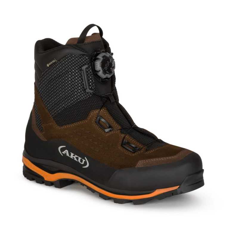 Ботинки охотничьи AKU Dogma Boa GTX цвет Brown / Black фото 1