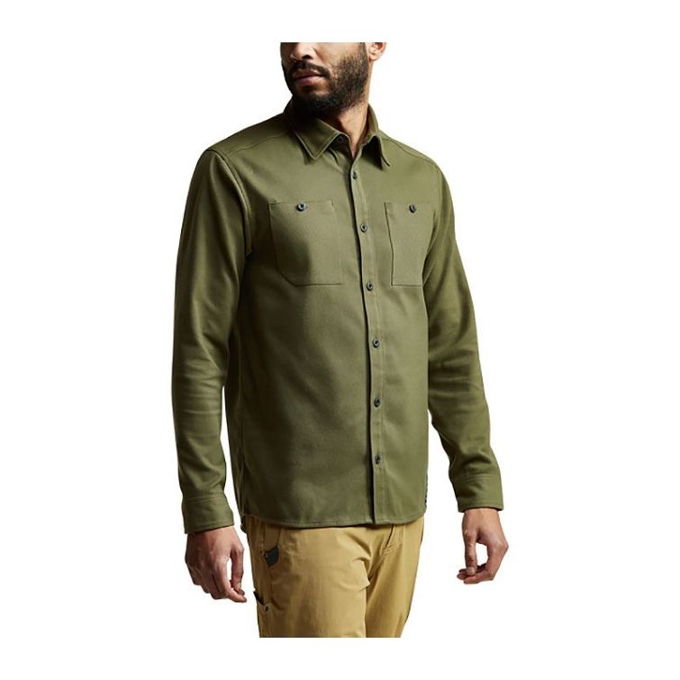 Рубашка SITKA Riser Work Shirt цвет Covert фото 2
