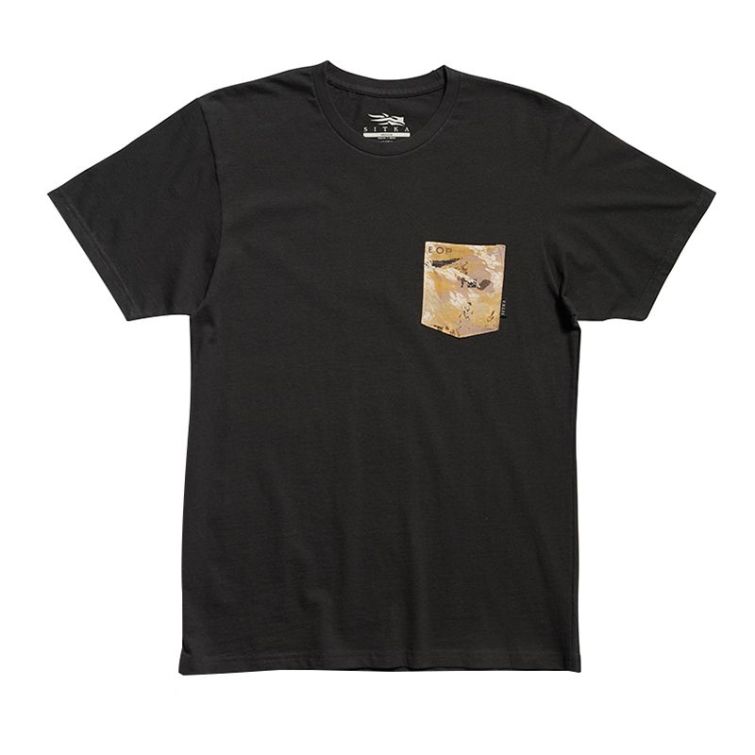 Футболка SITKA Optifade Pocket Tee цвет Black / Waterfowl фото 1