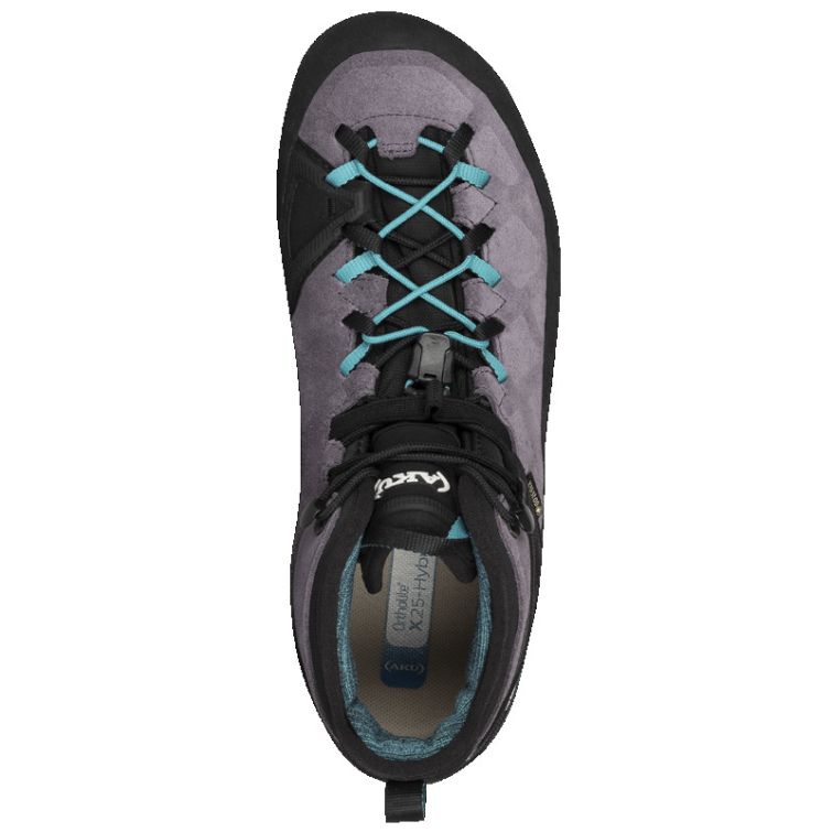 Ботинки горные AKU WS Rock DFS Mid GTX цвет L.Grey / Turquoise фото 3