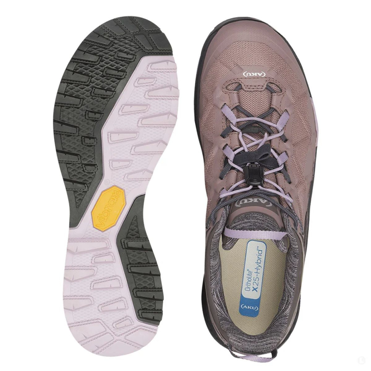 Кроссовки треккинговые AKU WS Rocket DFS GTX цвет Dust Pink / Lilac фото 4