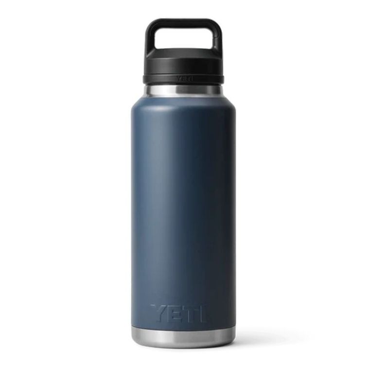 Термос YETI Rambler Bottle Chug Cap 1400 (46 oz) цв. Navy фото 2