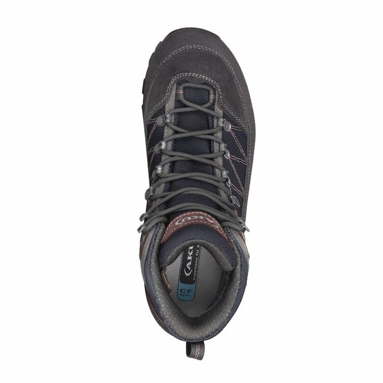 Ботинки треккинговые AKU WS Trekker Lite III Wide GTX цвет Black / Smoked violet фото 3