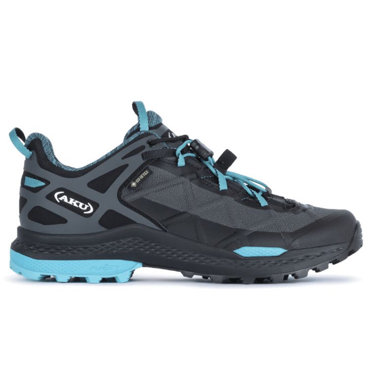 Кроссовки треккинговые AKU WS Rocket DFS GTX цвет Black / Turquoise фото 5