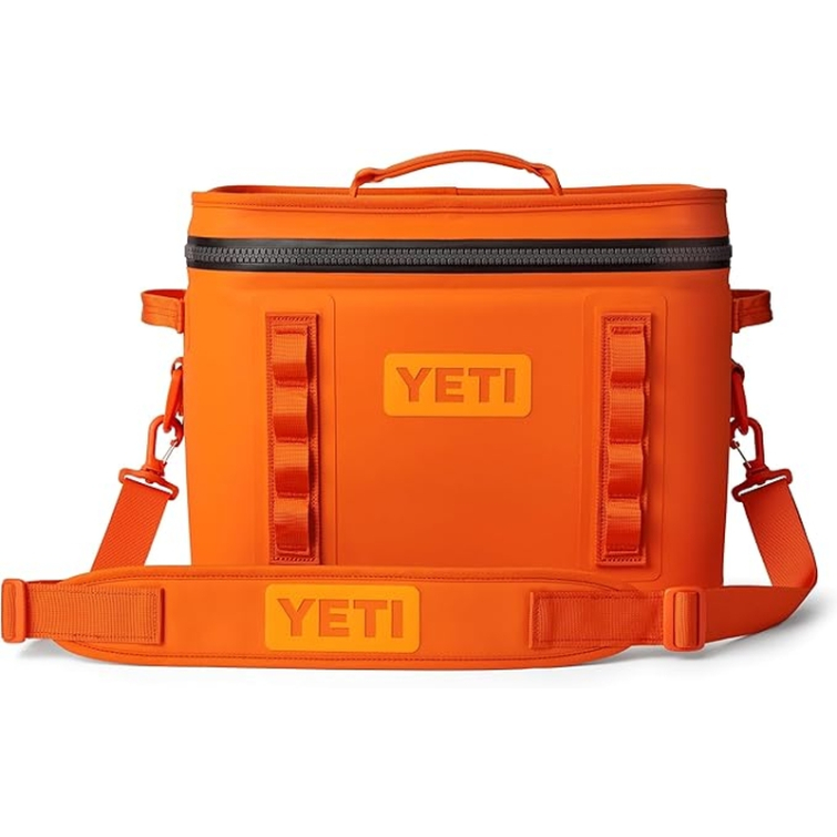 Сумка изотермическая YETI Hopper Flip 18 Soft Cooler цвет Orange / King Crab Orange фото 1