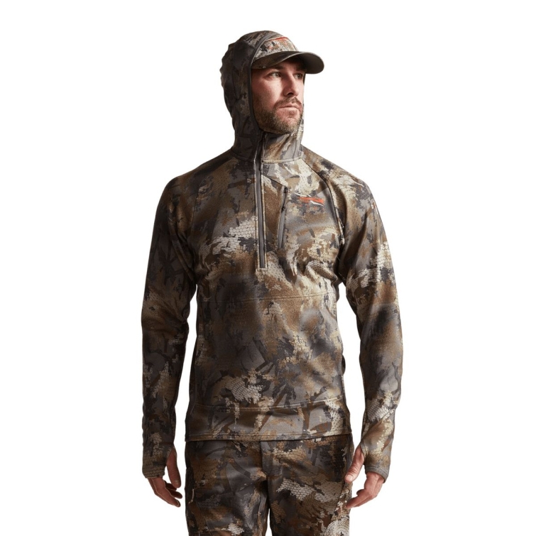 Водолазка SITKA Core Merino 330 Hoody цвет Optifade Timber фото 5
