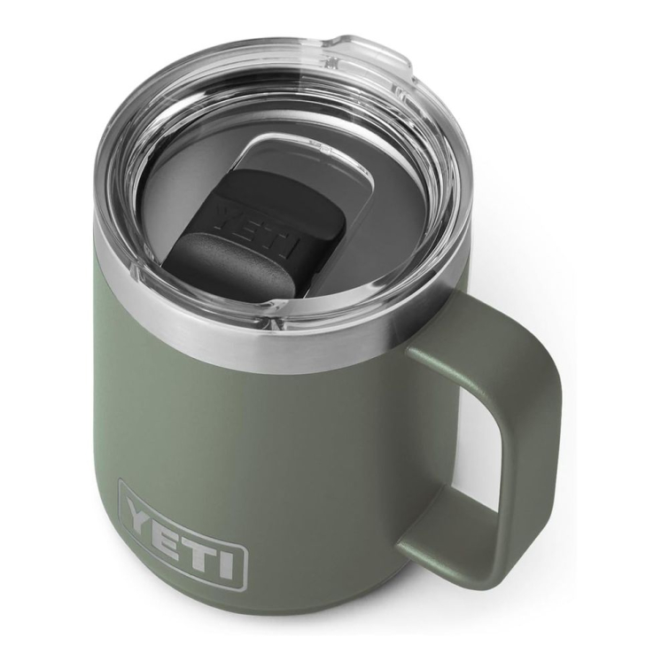 Термокружка YETI Rambler Stackable Mug w/Magslider Lid 296 (10 oz) цв. Camp Green фото 3