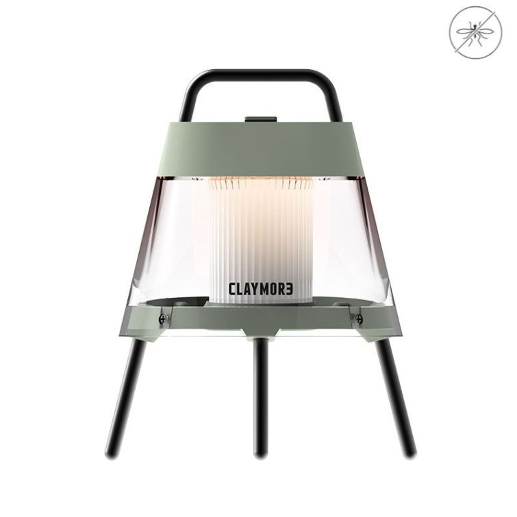 Фонарь кемпинговый антимоскитный CLAYMORE Lamp Athena цв. Moss Green фото 1
