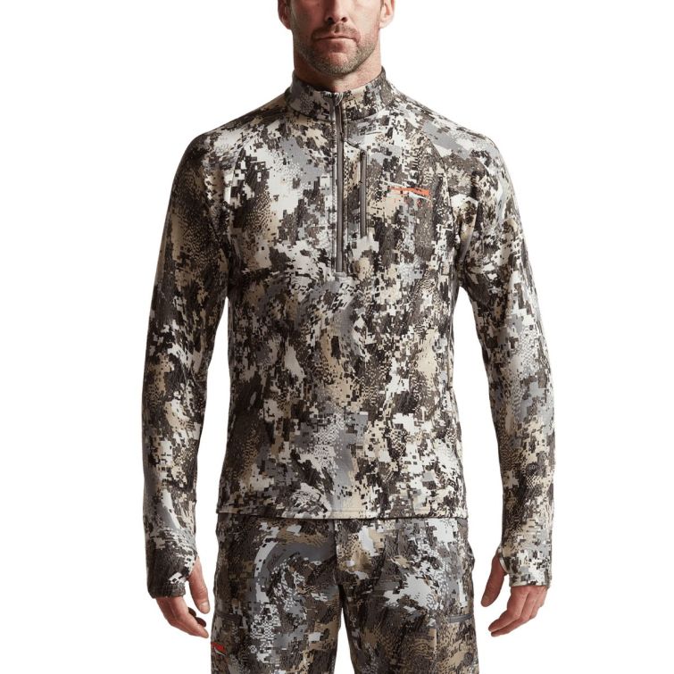Водолазка SITKA Core Merino 330 Half-Zip цвет Optifade Elevated II фото 7