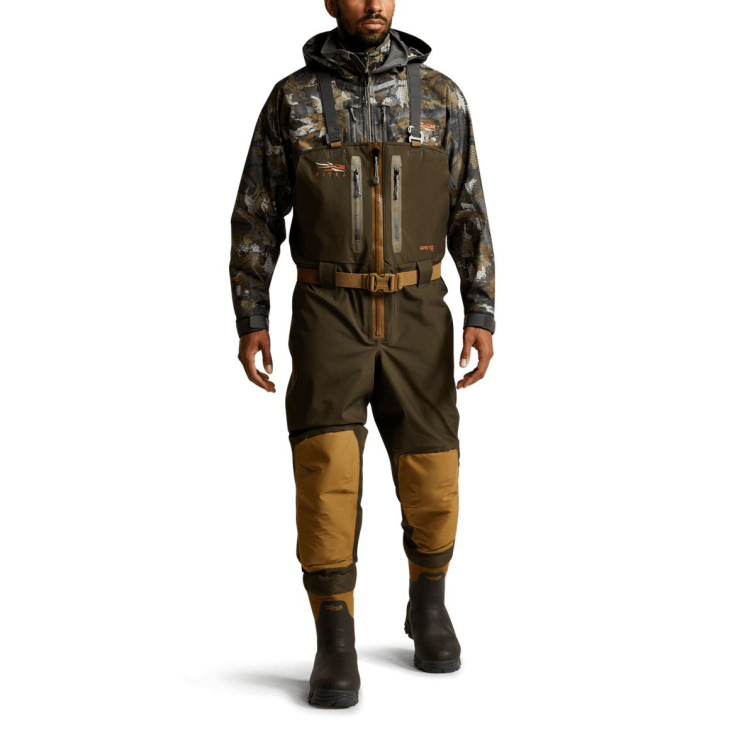 Вейдерсы SITKA Delta Zip Wader New цвет Earth фото 4