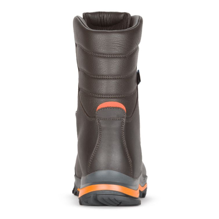 Ботинки охотничьи AKU Riserva High 200 GTX цвет Brown / Fluo Orange фото 4