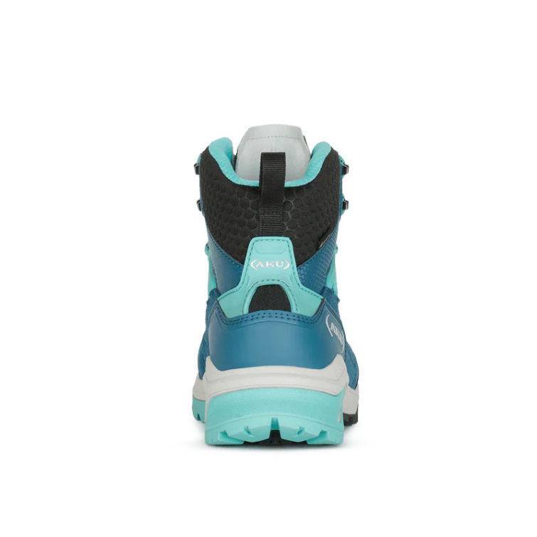 Ботинки треккинговые AKU WS Reactive GTX цвет Asphalt Blue / Aqua Green фото 4
