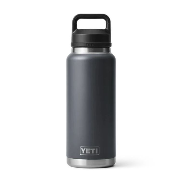 Термос YETI Rambler Bottle Chug Cap 1065 (36 oz) цв. Charcoal фото 1