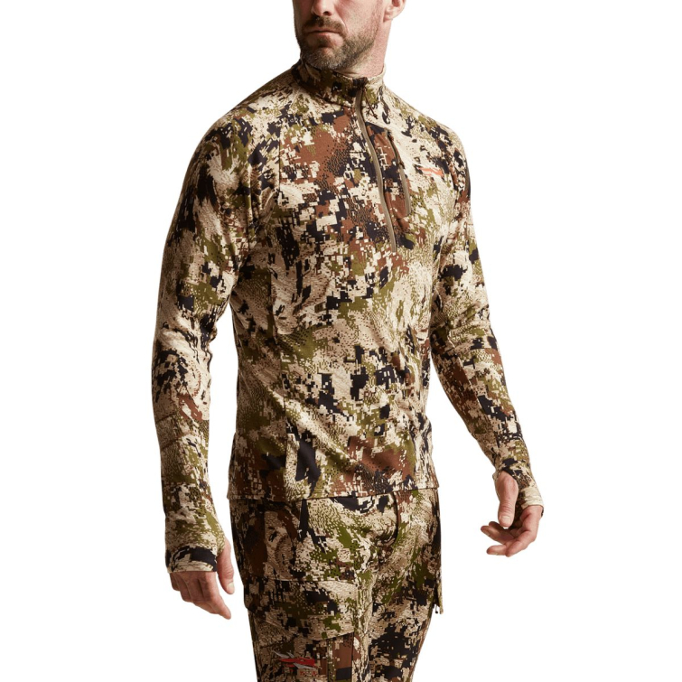 Водолазка SITKA Core Merino 220 Half-Zip цвет Optifade Subalpine фото 4