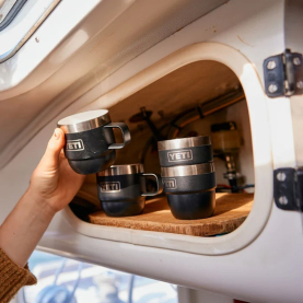 Термокружка YETI Rambler Espresso Stackable Mug (2 шт.) 180 (6 oz) цв. Charcoal превью 5