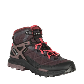Кроссовки треккинговые AKU WS Rocket Mid GTX цвет Deep Violet / Coral