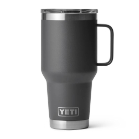 Термокружка YETI Rambler Travel Mug 887 (30 oz) цв. Black