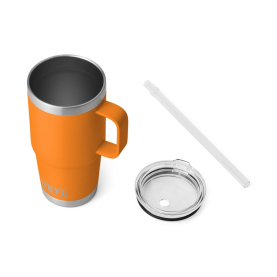 Термокружка YETI Rambler Straw Mug 710 (25 oz) цв. King Crab Orange превью 3