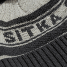 Шапка SITKA POM Cuffed Knit Beanie цвет Field Gray превью 2