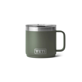 Термокружка YETI Rambler Mug 414 (14 oz) цв. Camp Green