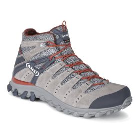 Ботинки треккинговые AKU Alterra Lite Mid GTX цвет Grey / Red превью 2