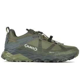 Кроссовки треккинговые AKU Flyrock GTX цвет Grey / Green превью 5