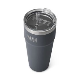 Термокружка YETI Rambler Straw Cap 760 цв. Charcoal превью 3