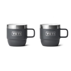 Термокружка YETI Rambler Espresso Stackable Mug (2 шт.) 180 (6 oz) цв. Charcoal