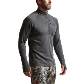 Водолазка SITKA Core Merino 220 Half-Zip цвет Lead превью 6