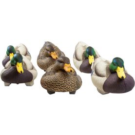 Комплект LIFETIME DECOYS New Flex Float Mallards 4 селезня (2 активных,2 отдыхающих) 2 утки превью 4