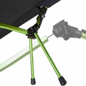 Раскладушка LIGHT CAMP Folding Cot цв. черный / зеленый превью 10