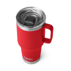 Термокружка YETI Rambler Travel Mug 887 (30 oz) цв. Rescue Red превью 3
