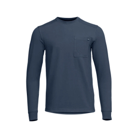 Лонгслив SITKA Foothills LS Crew цвет Starlight Blue превью 8