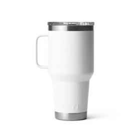 Термокружка YETI Rambler Travel Mug 887 (30 oz) цв. White превью 3