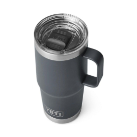 Термокружка YETI Rambler Travel Mug 591 (20 oz) цв. Charcoal превью 3