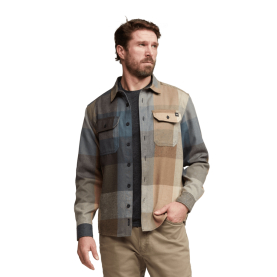 Рубашка SITKA Hardwood Heavy Weight Flannel цвет Buckskin Fall Plaid превью 6