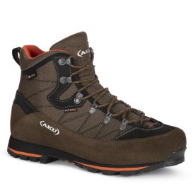 Ботинки треккинговые AKU Trekker III Wide GTX цвет Brown / Orange