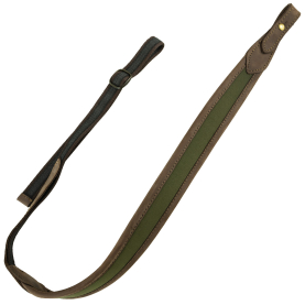 Ремень погонный MAREMMANO GR 601 Leather And Neoprene Rifle Sling