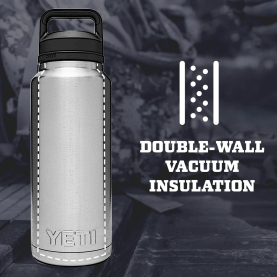 Термос YETI Rambler Bottle Chug Cap 1065 (36 oz) цв. Chartreuse превью 3