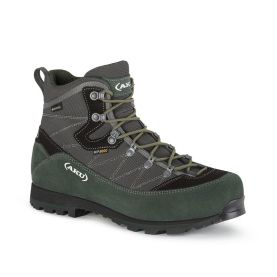 Ботинки треккинговые AKU Trekker III Wide GTX цвет Anthracite / Green