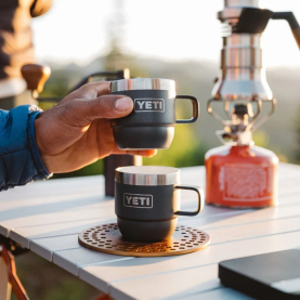 Термокружка YETI Rambler Espresso Stackable Mug (2 шт.) 180 (6 oz) цв. Charcoal превью 7