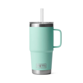 Термокружка YETI Rambler Straw Mug 710 (25 oz) цв. Seafoam