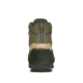 Ботинки горные AKU Trekker III Wide GTX цвет Green / Orange превью 4