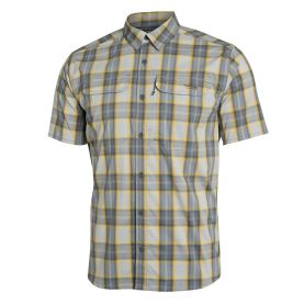 Рубашка SITKA Globetrotter Shirt SS цвет Aluminum Plaid