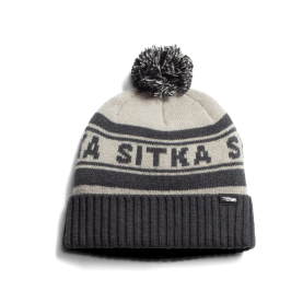 Шапка SITKA POM Cuffed Knit Beanie цвет Field Gray