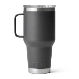 Термокружка YETI Rambler Travel Mug 887 (30 oz) цв. Black превью 2