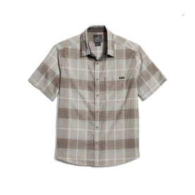 Рубашка SITKA Ambary SS Shirt цвет Olive Green Ambary Plaid