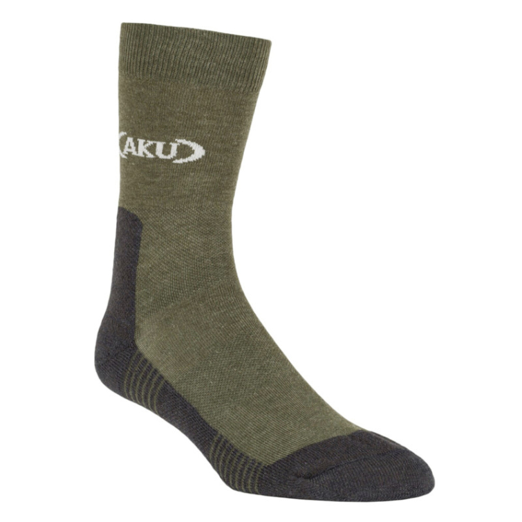 Носки AKU Trek Low Socks цвет Green / Dark Grey фото 1