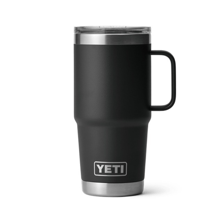 Термокружка YETI Rambler Travel Mug 591 (20 oz) цв. M50Black фото 1