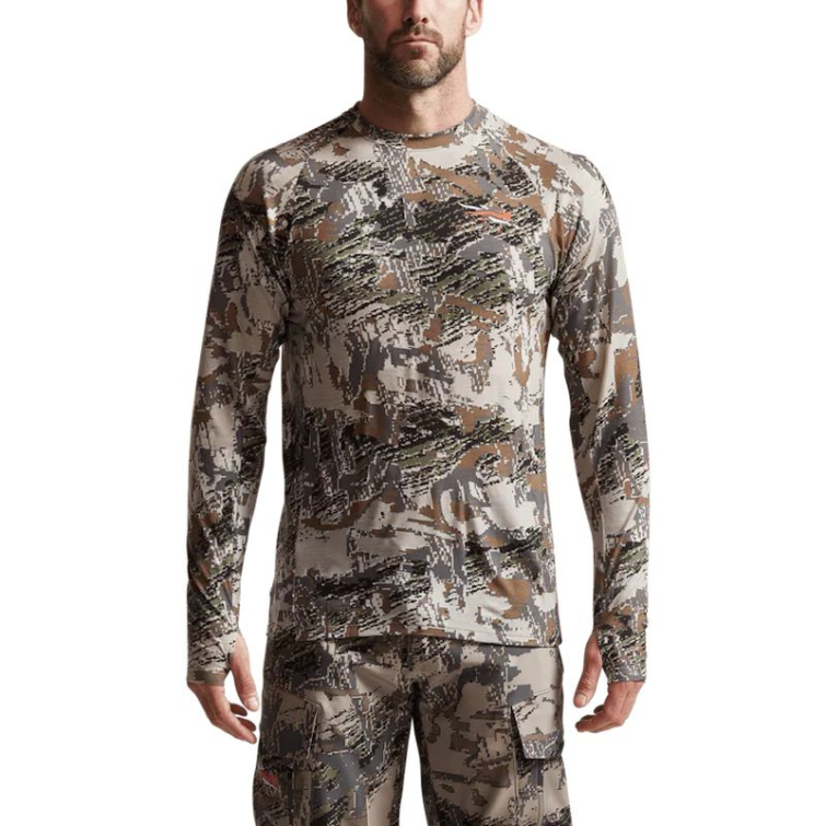Термокофта SITKA Core Merino 120 LS Crew цвет Optifade Open Country фото 3